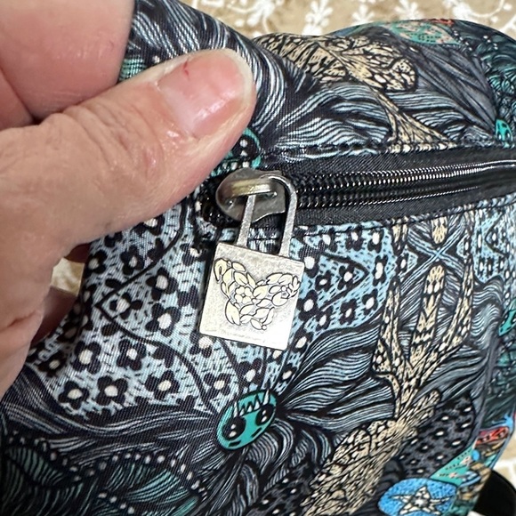 Artistic Patterned Backpack with Black Straps main image 13